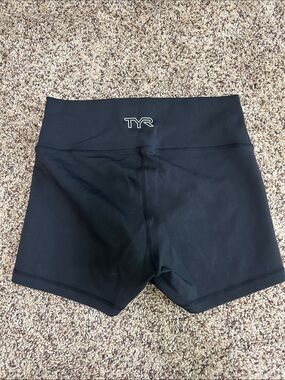 TYR Black Athletic Workout Shorts